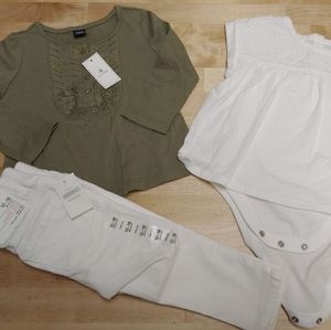 Gap Baby Girl Bundle 12-18 mos NWT